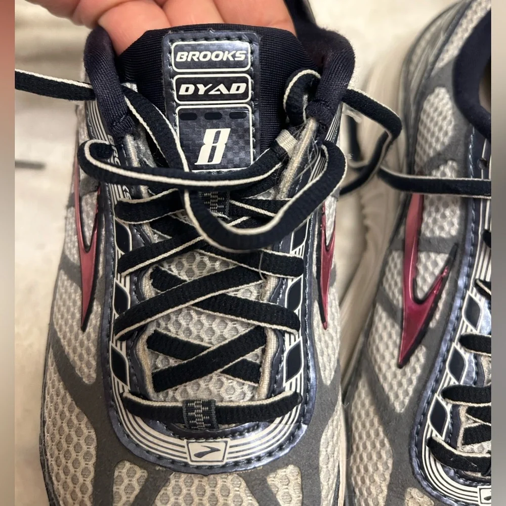 Brooks Black and Gray Athletic Shoes
